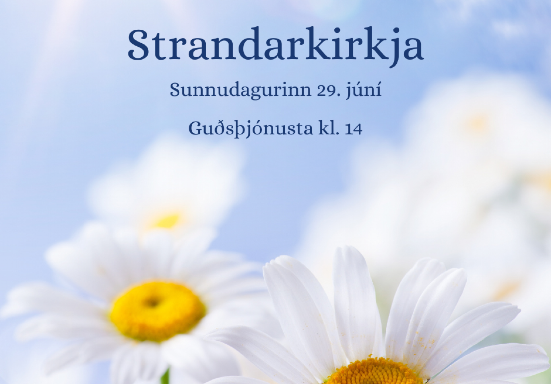 Guðsþjónusta í Strandarkirkju